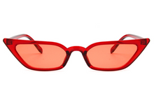 Load image into Gallery viewer, Candy Color Narrow Cat Eye Sunglasses  - *Only Ships Within USA* - Sunglass Innovation®
