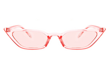Load image into Gallery viewer, Candy Color Narrow Cat Eye Sunglasses  - *Only Ships Within USA* - Sunglass Innovation®
