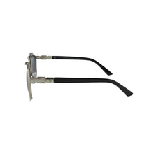 Load image into Gallery viewer, Oval Metal Matte Silver Sunglasses  - *Only Ships Within USA* - Sunglass Innovation®
