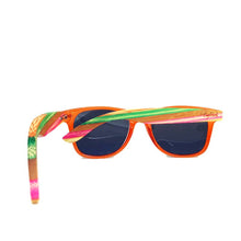 Load image into Gallery viewer, Juicy Fruit Multi-Colored Bamboo Polarized Sunglasses with Case - *Only Ships Within USA* - Sunglass Innovation®
