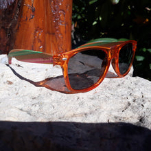 Load image into Gallery viewer, Juicy Fruit Multi-Colored Bamboo Polarized Sunglasses with Case - *Only Ships Within USA* - Sunglass Innovation®
