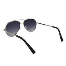 Load image into Gallery viewer, Silver Smoke Metal Aviator Sunglasses - *Only Ships Within USA* - Sunglass Innovation®

