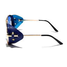 Load image into Gallery viewer, Unisex Fashion Pilot Leather Sunglasses - *Only Ships Within USA* - Sunglass Innovation®
