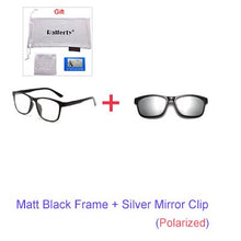 Load image into Gallery viewer, Unisex 3D Polarized Magnet Sunglasses. With 6 Clip On Lens. TR90 Frame. UV400. - Sunglass Innovation®
