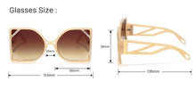 Load image into Gallery viewer, Women&#39;s Steampunk Square Oversized Sunglasses - *Only Ships Within USA* - Sunglass Innovation®
