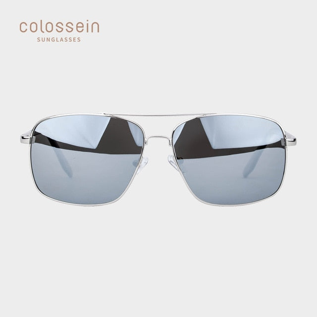 US Warehouse: Men's Retro Polarized Mirror Sunglasses. Metal Frame. - Sunglass Innovation®