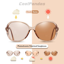 Load image into Gallery viewer, Women&#39;s Tinted Photochromic Polarized Driving Anti-glare Sunglasses - Sunglass Innovation®
