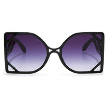 Load image into Gallery viewer, Women&#39;s Steampunk Square Oversized Sunglasses - *Only Ships Within USA* - Sunglass Innovation®
