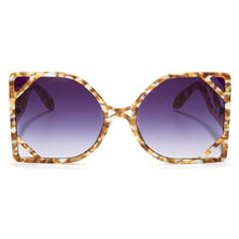 Load image into Gallery viewer, Women&#39;s Steampunk Square Oversized Sunglasses - *Only Ships Within USA* - Sunglass Innovation®
