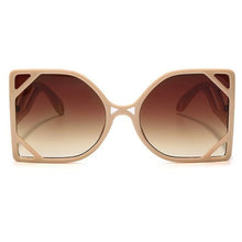 Load image into Gallery viewer, Women&#39;s Steampunk Square Oversized Sunglasses - *Only Ships Within USA* - Sunglass Innovation®
