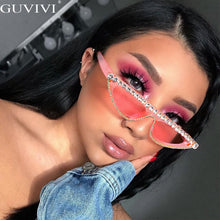 Load image into Gallery viewer, Women&#39;s Retro Rhinestone Cat Eye Sunglasses - Sunglass Innovation®
