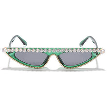 Load image into Gallery viewer, Women&#39;s Retro Rhinestone Cat Eye Sunglasses - Sunglass Innovation®
