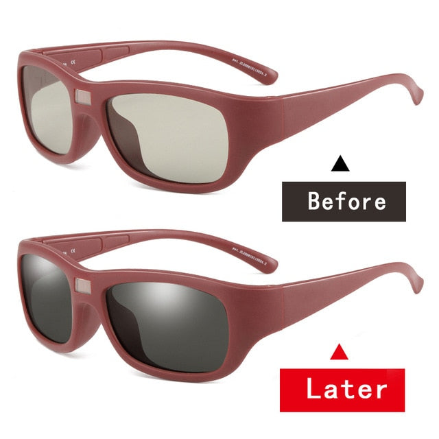 Men's Smart Polarized Photochromic Driving Sunglasses - Sunglass Innovation®