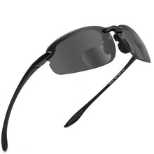Load image into Gallery viewer, Unisex Bifocal Classic Square Sunglasses. Diopters +2.0 +2.5 8001. - Sunglass Innovation®
