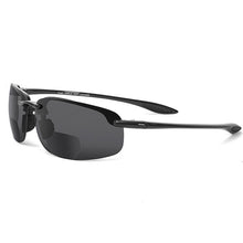 Load image into Gallery viewer, Unisex Bifocal Classic Square Sunglasses. Diopters +2.0 +2.5 8001. - Sunglass Innovation®
