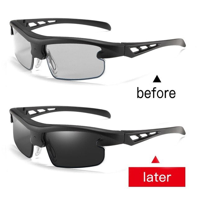 Men's Smart Polarized Photochromic Driving Sport Sunglasses - Sunglass Innovation®