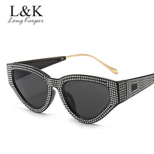 Load image into Gallery viewer, Women&#39;s Luxury Rhinestone Cat Eye Sunglasses - Sunglass Innovation®
