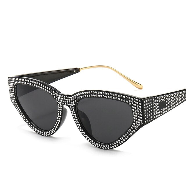 Women's Luxury Rhinestone Cat Eye Sunglasses - Sunglass Innovation®
