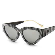 Load image into Gallery viewer, Women&#39;s Luxury Rhinestone Cat Eye Sunglasses - Sunglass Innovation®
