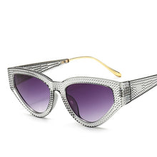 Load image into Gallery viewer, Women&#39;s Luxury Rhinestone Cat Eye Sunglasses - Sunglass Innovation®
