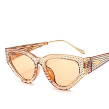 Load image into Gallery viewer, Women&#39;s Luxury Rhinestone Cat Eye Sunglasses - Sunglass Innovation®
