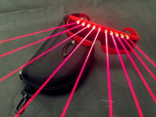 Load image into Gallery viewer, Red Laser Flashing Luminescent LED Party Sunglasses - Sunglass Innovation®
