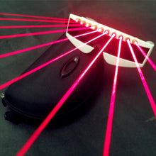 Load image into Gallery viewer, Red Laser Flashing Luminescent LED Party Sunglasses - Sunglass Innovation®

