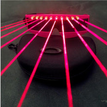 Load image into Gallery viewer, Red Laser Flashing Luminescent LED Party Sunglasses - Sunglass Innovation®
