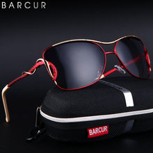 Load image into Gallery viewer, Women&#39;s Oversized Gradient Fashion Sunglasses - Sunglass Innovation®
