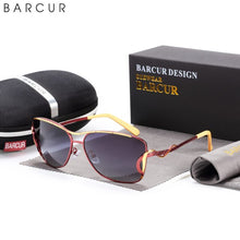 Load image into Gallery viewer, Women&#39;s Oversized Gradient Fashion Sunglasses - Sunglass Innovation®
