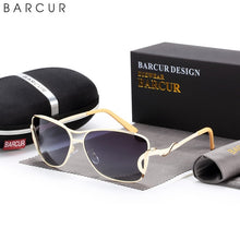 Load image into Gallery viewer, Women&#39;s Oversized Gradient Fashion Sunglasses - Sunglass Innovation®

