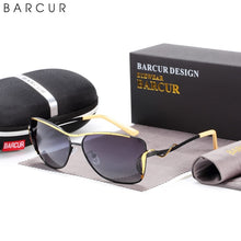 Load image into Gallery viewer, Women&#39;s Oversized Gradient Fashion Sunglasses - Sunglass Innovation®
