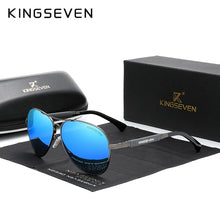 Load image into Gallery viewer, Titanium Alloy Men&#39;s Polarized Pilot Mirrored Sunglasses - Sunglass Innovation®
