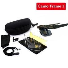 Load image into Gallery viewer, Men&#39;s Tactical Sports Sunglasses Sunglasses. UV400. 3 Lens. - Sunglass Innovation®
