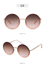 Load image into Gallery viewer, Women&#39;s Fashion Round Sunglasses (No Chain)  - *Only Ships Within USA* - Sunglass Innovation®
