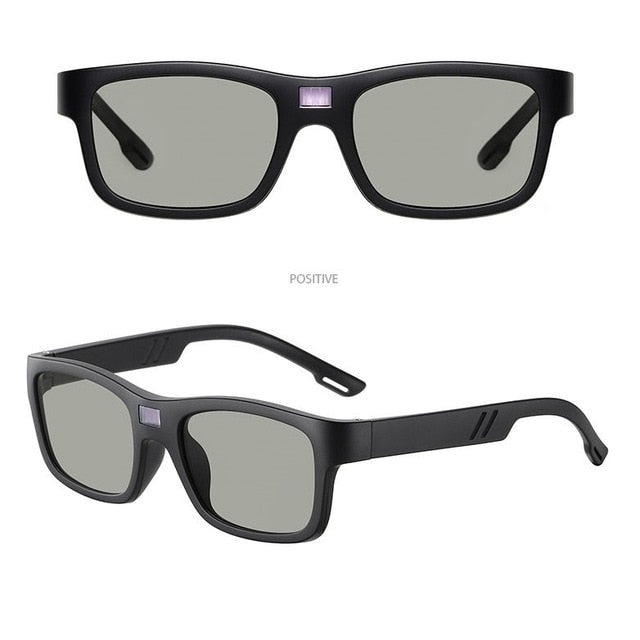 Intelligent 0.1s Photochromic Sunglasses. Polarized LCD Lens. Smart Chip. - Sunglass Innovation®