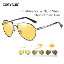 Load image into Gallery viewer, Men&#39;s Polarized Pilot Driving Photochromic Sunglasses. - Sunglass Innovation®
