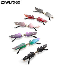 Load image into Gallery viewer, Rimless Fashion Fire Flame Sunglasses - Sunglass Innovation®
