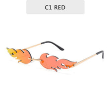 Load image into Gallery viewer, Rimless Fashion Fire Flame Sunglasses - Sunglass Innovation®
