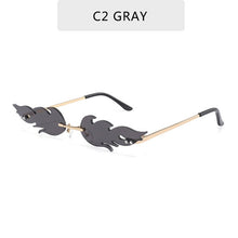 Load image into Gallery viewer, Rimless Fashion Fire Flame Sunglasses - Sunglass Innovation®
