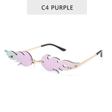 Load image into Gallery viewer, Rimless Fashion Fire Flame Sunglasses - Sunglass Innovation®
