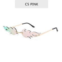 Load image into Gallery viewer, Rimless Fashion Fire Flame Sunglasses - Sunglass Innovation®
