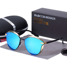 Load image into Gallery viewer, Women&#39;s Luxury Round Polarized Sunglasses - Sunglass Innovation®
