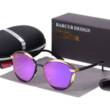 Load image into Gallery viewer, Women&#39;s Luxury Round Polarized Sunglasses - Sunglass Innovation®
