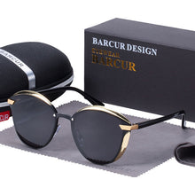Load image into Gallery viewer, Women&#39;s Luxury Round Polarized Sunglasses - Sunglass Innovation®
