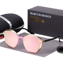Load image into Gallery viewer, Women&#39;s Luxury Round Polarized Sunglasses - Sunglass Innovation®
