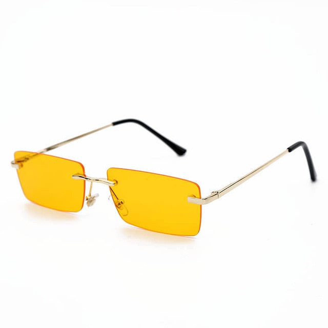 Luxury Polarized Rimless Rectangle Sunglasses - Sunglass Innovation®