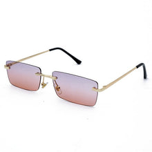Load image into Gallery viewer, Luxury Polarized Rimless Rectangle Sunglasses - Sunglass Innovation®
