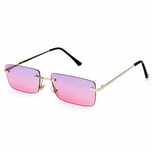 Load image into Gallery viewer, Luxury Polarized Rimless Rectangle Sunglasses - Sunglass Innovation®
