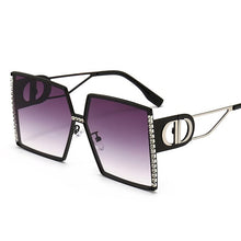 Load image into Gallery viewer, Women&#39;s Oversized Luxury Fashion Rhinestone Sunglasses - Sunglass Innovation®
